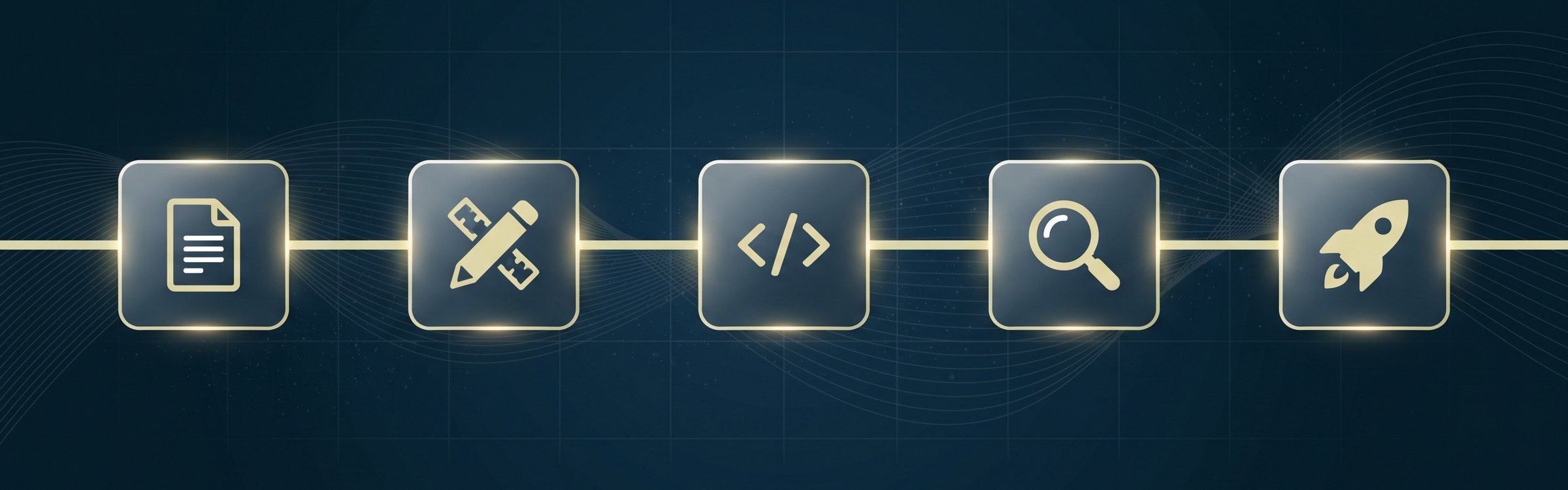 Custom software project roadmap and timeline