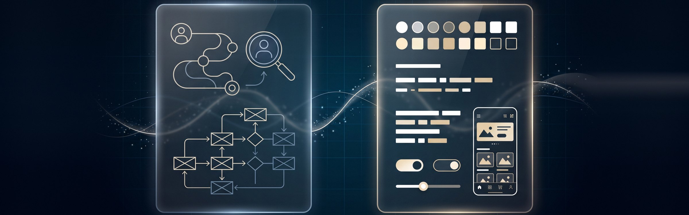 Difference between UX design and UI design